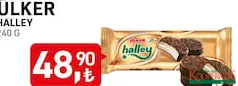 ÜLKER HALLEY ÇİKOLATA KAPLI BİSKÜVİ 240 G